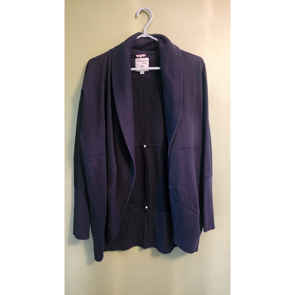 Triple‎ Five Soul Black Cocoon Cardigan Womens Xl